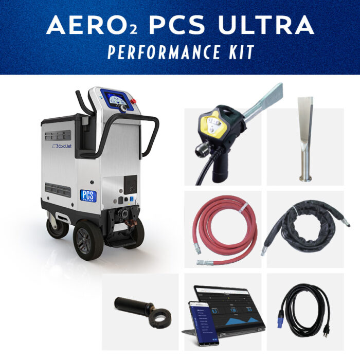 AERO2 PCS ULTRA dry ice blaster performance kit